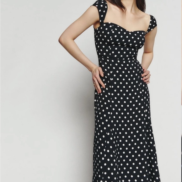 Reformation Bryson Dress Bettie NWOT - Picture 2 of 6